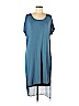 H by Hudson Blue Casual Dress Size S - photo 1