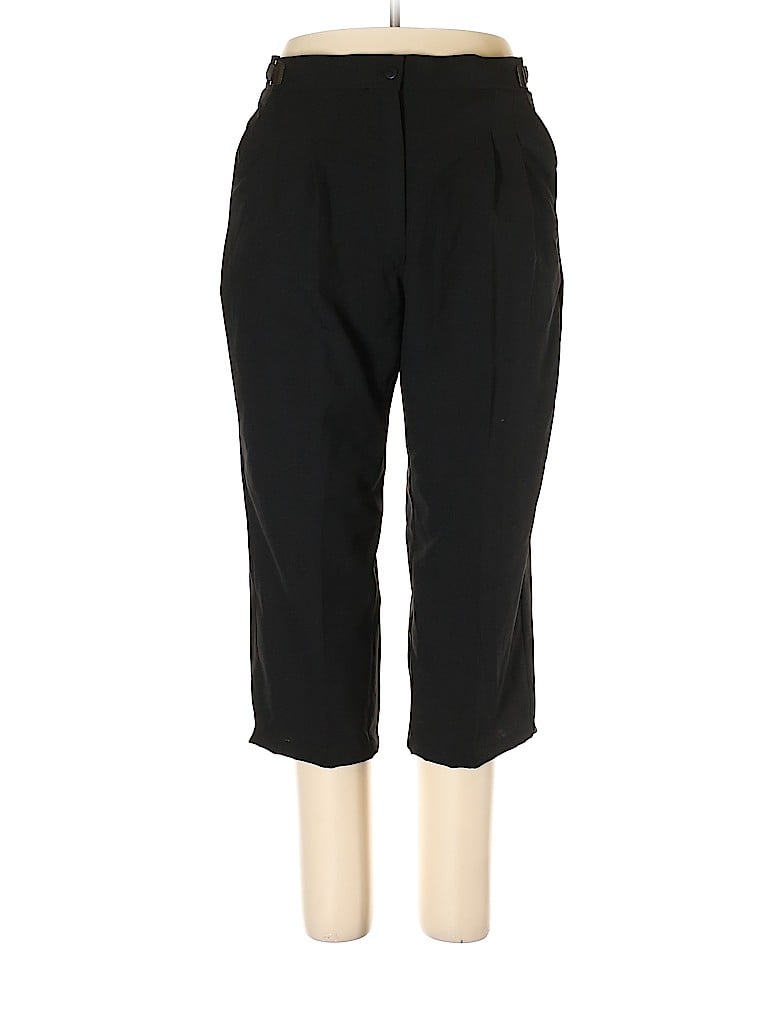 BFA Classics 100% Polyester Solid Black Dress Pants Size 16 - 73% off ...