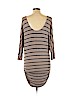 Three Dots Tan Casual Dress Size M - photo 2