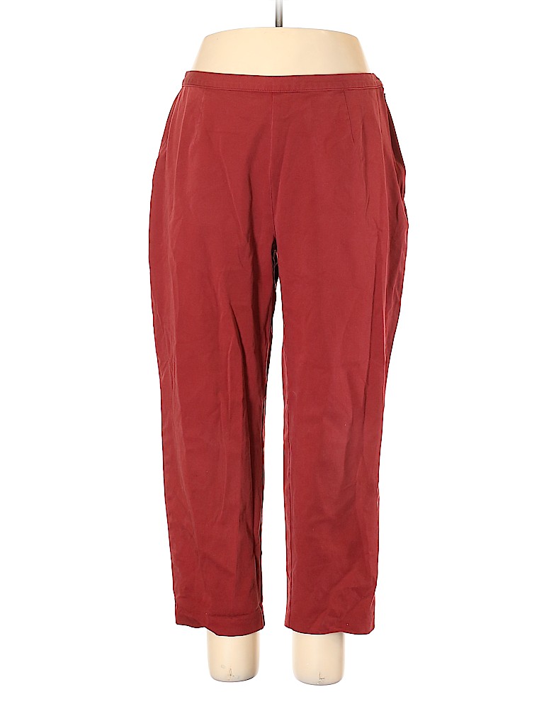L.L.Bean Red Khakis Size 20 (petite) - photo 1