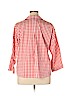 Lafayette 148 New York Pink Long Sleeve Button-Down Shirt Size XL - photo 2
