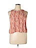 American Eagle Outfitters 100% Viscose Pink Sleeveless Top Size L - photo 1