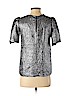 Kate Spade New York Silver Short Sleeve Blouse Size 0 - photo 2