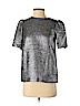 Kate Spade New York Silver Short Sleeve Blouse Size 0 - photo 1