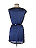 H&M 100% Polyester Blue Cocktail Dress Size 6 - photo 2