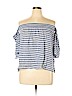 Rails Blue 3/4 Sleeve Top Size L - photo 1