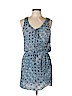 Drew 100% Viscose Blue Casual Dress Size S - photo 1