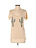 Victoria's Secret Pink Tan Short Sleeve T-Shirt Size XS - photo 1