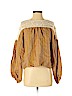 Zara Tan Long Sleeve Blouse Size XS - photo 1