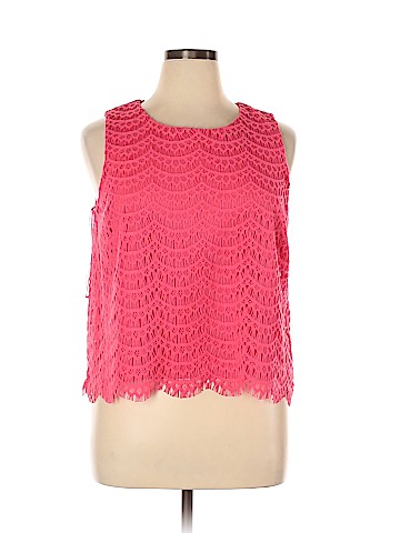 Kaari Blue Sleeveless Top (view 1)