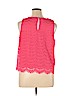 Kaari Blue 100% Polyester Pink Sleeveless Top Size XL - photo 2