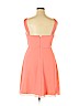 David's Bridal 100% Polyester Pink Cocktail Dress Size 14 - photo 2