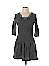 Puella Black Casual Dress Size M (petite) - photo 1