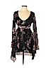 Elizabeth and James 100% Silk Black Casual Dress Size 2 - photo 1