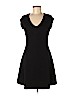Adrienne Vittadini Black Casual Dress Size 6 - photo 1