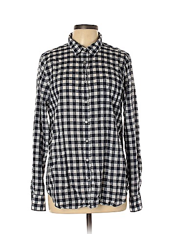 J. Crew Factory Store Long Sleeve Button-Down Shirt (view 1)