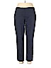 Elie Tahari Blue Linen Pants Size 14 - photo 1