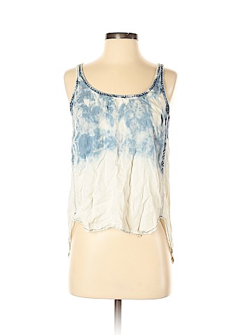 Aqua Sleeveless Blouse (view 1)