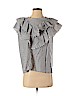 Zara Gray Short Sleeve Top Size XS - photo 1