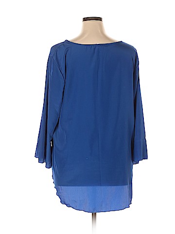 Hot Ginger 3/4 Sleeve Blouse (view 2)