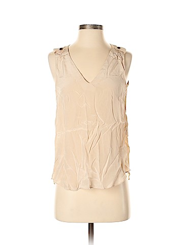 Amanda Uprichard Sleeveless Silk Top (view 1)