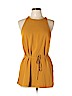 Theory 100% Polyester Yellow Sleeveless Blouse Size M - photo 1