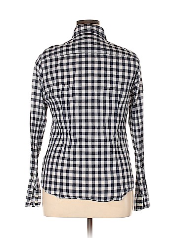 J. Crew Factory Store Long Sleeve Button-Down Shirt (view 2)