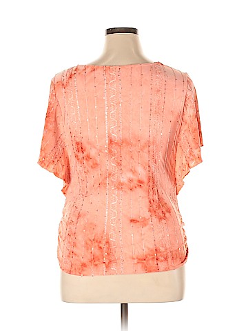 JM Collection Short Sleeve Top (view 2)