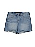 Pilcro and The Letterpress Blue Denim Shorts Size 26 waist - photo 1