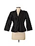 Lafayette 148 New York 100% Silk Black Silk Blazer Size 8 (petite) - photo 1