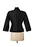 Lafayette 148 New York 100% Silk Black Silk Blazer Size 8 (petite) - photo 2