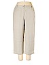 Harve Benard Gray Linen Pants Size 16 - photo 1