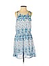 Sally Miller 100% Polyester Blue Casual Dress Size XL - photo 1