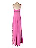 Escada 100% Silk Pink Cocktail Dress Size EU 36 / US 6 - photo 2