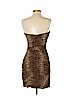 BCBGMAXAZRIA Brown Cocktail Dress Size 6 - photo 2