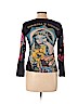 Christian Audigier Black Long Sleeve T-Shirt Size L - photo 2