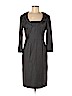 Valentino 100% Virgin Wool Gray Casual Dress Size 8 - photo 1
