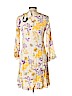 Vessel by Timo 100% Viscose Yellow Casual Dress Size M - photo 2