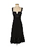 Diane von Furstenberg 100% Wool Black Casual Dress Size 4 - photo 1