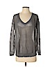 Soft Joie 100% Cotton Gray Long Sleeve Top Size XS - photo 1