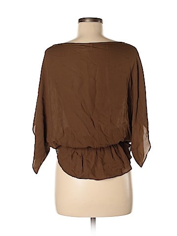 Parker Short Sleeve Silk Top (view 2)