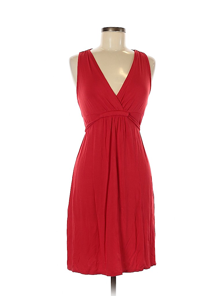 Ann Taylor Red Casual Dress Size XS (Petite) - photo 1