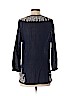Joie 100% Cotton Blue 3/4 Sleeve Blouse Size S - photo 2