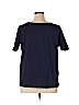 Joan Rivers Blue Short Sleeve T-Shirt Size XL - photo 2