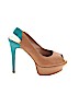 JS by Jessica Simpson Tan Heels Size 6 1/2 - photo 1