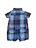 Carter's 100% Cotton Blue Short Sleeve Outfit 6-9 MO / 9 MO - photo 2
