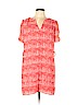 Aqua 100% Polyester Pink Casual Dress Size M - photo 1