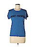 Wildfox 100% Cotton Blue Short Sleeve T-Shirt Size S - photo 1