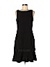 Karl Lagerfeld 100% Polyester Black Casual Dress Size 6 - photo 1