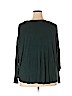 Ann Taylor LOFT Green Long Sleeve Top Size 16 - 18 - photo 2